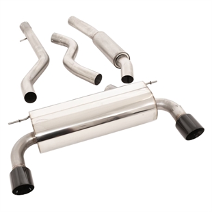 Friedrich Motorsport 76 mm Duplexsystem I Rostfritt Stål